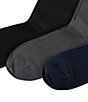 Polo Ralph Lauren Little/Big Boys Supersoft Flat 3-Pack Dress Socks - Image 4