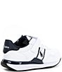 Color:White/Navy - Image 2 - Boys' Train 89 Sport Elastic Lace Sneakers (Infant)