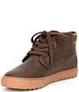 Color:Chocolate - Image 4 - Boys' Wyse High-Top Sneakers (Youth)