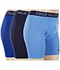 Color:Cruise Navy/Rugby Royal/Bermuda Blue - Image 1 - Breathable Mesh Boxer Briefs 3-Pack