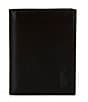 Polo Ralph Lauren Burnished Leather Billfold, Color:Black - Image 1