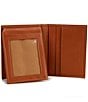 Polo Ralph Lauren Burnished Leather Billfold, Color:Brown - Image 3