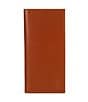 Color:Brown - Image 1 - Burnished Leather Narrow Wallet