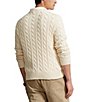 Color:Andover Cream - Image 2 - Cable-Knit Cotton Sweater