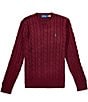 Polo Ralph Lauren Cable Knit Cotton Sweater - Image 1
