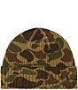 Polo Ralph Lauren Camouflage Printed Wool Blend Beanie - Image 1
