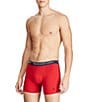 Color:Andover Heather/Aerial Blue/Rugby Royal/Red/Navy - Image 4 - Classic Cotton Assorted Boxer Briefs 5-Pack