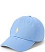 Polo Ralph Lauren Classic Cotton Embroidered Chino Sports Cap, Color:Bristol Blue - Image 1