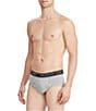 Color:Andover Heather/Madison Heather/Black - Image 2 - Classic Cotton Mid-Rise Briefs 4-Pack