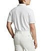 Color:White - Image 2 - Classic-Fit Anchor Mesh Short-Sleeve Polo Shirt