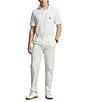 Color:White - Image 3 - Classic-Fit Anchor Mesh Short-Sleeve Polo Shirt