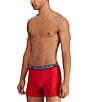 Color:White/Cruise Navy/Red - Image 3 - Classic Fit Assorted 6#double; Inseam Boxer Briefs 3-Pack