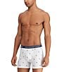 Color:White/Cruise Navy/Red - Image 4 - Classic Fit Assorted 6#double; Inseam Boxer Briefs 3-Pack