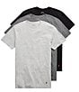 Color:Andover Heather/Madison Heather/Black - Image 1 - Classic Fit Assorted Crew Neck Tee 3-Pack