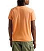 Polo Ralph Lauren Classic Fit Beach Bear Graphic Jersey T-Shirt, Color:Peach - Image 2