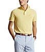 Color:Banana Peel - Image 1 - Classic Fit Big Pony Mesh Short Sleeve Polo Shirt