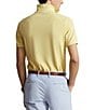 Color:Banana Peel - Image 2 - Classic Fit Big Pony Mesh Short Sleeve Polo Shirt