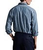 Polo Ralph Lauren Classic-Fit Button-Front Solid Chambray Shirt - Image 5