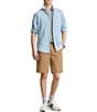 Color:Chambray - Image 3 - Classic-Fit Button-Front Solid Chambray Shirt