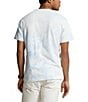 Color:Riviera Blue - Image 2 - Classic Fit Cloud Wash Beach Club Bear Short Sleeve T-Shirt
