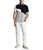 Color:Polo Black Multi - Image 3 - Classic-Fit Color Block Soft Cotton Short-Sleeve Polo Shirt