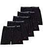 Polo Ralph Lauren Classic Fit Cotton Knit Boxers 5-Pack - Image 1