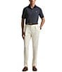 Polo Ralph Lauren Classic Fit Deco Print Soft Cotton Short Sleeve Polo Shirt, Color:Double Deco Refined Navy - Image 3