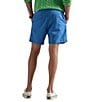 Polo Ralph Lauren Classic-Fit Stretch Prepster Flat-Front 6#double; Inseam Chino Shorts, Color:Blue Orbit - Image 2