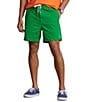 Color:Billiard - Image 1 - Classic-Fit Flat-Front Stretch Prepster 6#double; Inseam Chino Shorts
