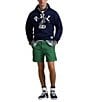 Polo Ralph Lauren Classic-Fit Stretch Prepster Flat-Front 6#double; Inseam Chino Shorts, Color:Antique Green - Image 3