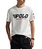 Polo Ralph Lauren Classic Fit Motorsport Graphic Jersey Short Sleeve T-Shirt, Color:Nevis - Image 1
