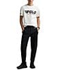Polo Ralph Lauren Classic Fit Motorsport Graphic Jersey Short Sleeve T-Shirt, Color:Nevis - Image 3