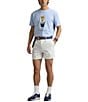 Polo Ralph Lauren Classic Fit Heritage Icons Polo Bear Short Sleeve Graphic T-Shirt, Color:Cornflower Blue - Image 3