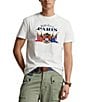 Color:Classic Oxford White - Image 1 - Classic Fit Jersey Graphic Short Sleeve T-Shirt