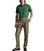 Polo Ralph Lauren Classic Fit Jersey Pocket Short Sleeve Polo Shirt, Color:Forest Green - Image 3