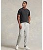 Polo Ralph Lauren Classic Fit Jersey Short Sleeve Pocket T-Shirt, Color:Black Marl Heather - Image 4