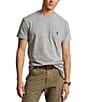 Polo Ralph Lauren Classic Fit Jersey Short Sleeve Pocket T-Shirt, Color:Dark Heather - Image 1