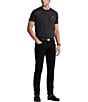 Color:New Black Marl Heather - Image 3 - Classic-Fit Jersey Short-Sleeve T-Shirt