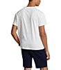 Color:White - Image 2 - Classic Fit Logo Short Sleeve Jersey T-Shirt