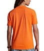 Color:Bright Signal Orange Multi - Image 2 - Classic-Fit Logo Short Sleeve Jersey T-Shirt