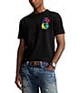 Color:Polo Black - Image 1 - Classic Fit Small Block Logo Short Sleeve Jersey T-Shirt
