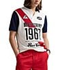 Polo Ralph Lauren Classic Fit Mesh Graphic Short Sleeve Polo Shirt