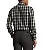 Color:NAVY/GREEN MULTI - Image 2 - Classic-Fit Multi Color Plaid Oxford Long Sleeve Woven Shirt