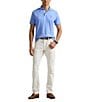 Polo Ralph Lauren Classic Fit Multicolored Pony Soft Cotton Short Sleeve Polo Shirt, Color:Canvas Blue - Image 3