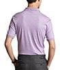 Color:Pastel Purple Heather - Image 2 - Classic-Fit Multicolored Pony Soft Cotton Short-Sleeve Polo Shirt