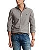 Color:Perfect Grey - Image 1 - Classic-Fit Oxford Long-Sleeve Woven Shirt