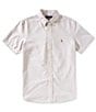Polo Ralph Lauren Classic Fit Oxford Short Sleeve Woven Shirt, Color:Coastal Beige - Image 1