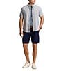 Color:Slate - Image 3 - Classic Fit Oxford Short Sleeve Woven Shirt