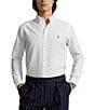 Polo Ralph Lauren Solid Classic Fit Performance Stretch Oxford Long Sleeve Woven Shirt, Color:New White - Image 1