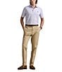 Polo Ralph Lauren Classic Fit Striped Performance Stretch Short Sleeve Polo Shirt, Color:Flower Purple/Ceramic White - Image 3
